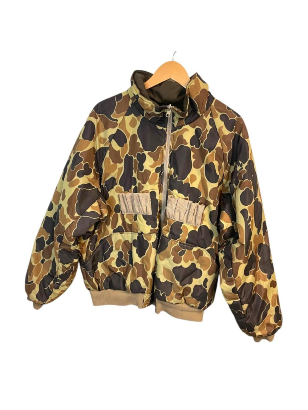 Camo Jacket Brown and khaki camouflage print reversible
#streetwear